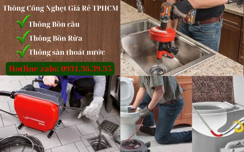 Thông Cống Nghẹt giá Rẻ