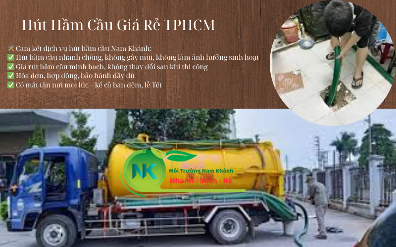 hút hầm cầu giá rẻ