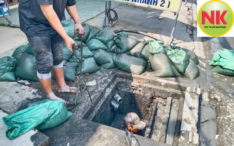 hút hố ga