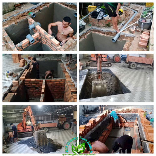 xây hầm cầu 3 ngăn