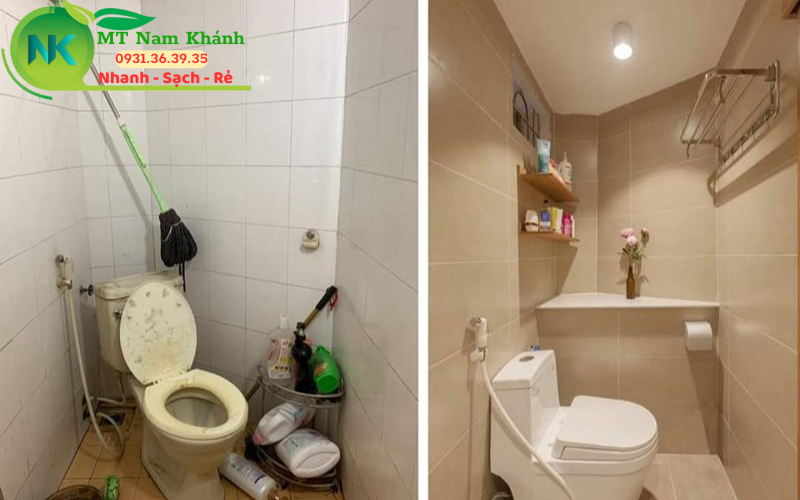 xây nhà vệ sinh